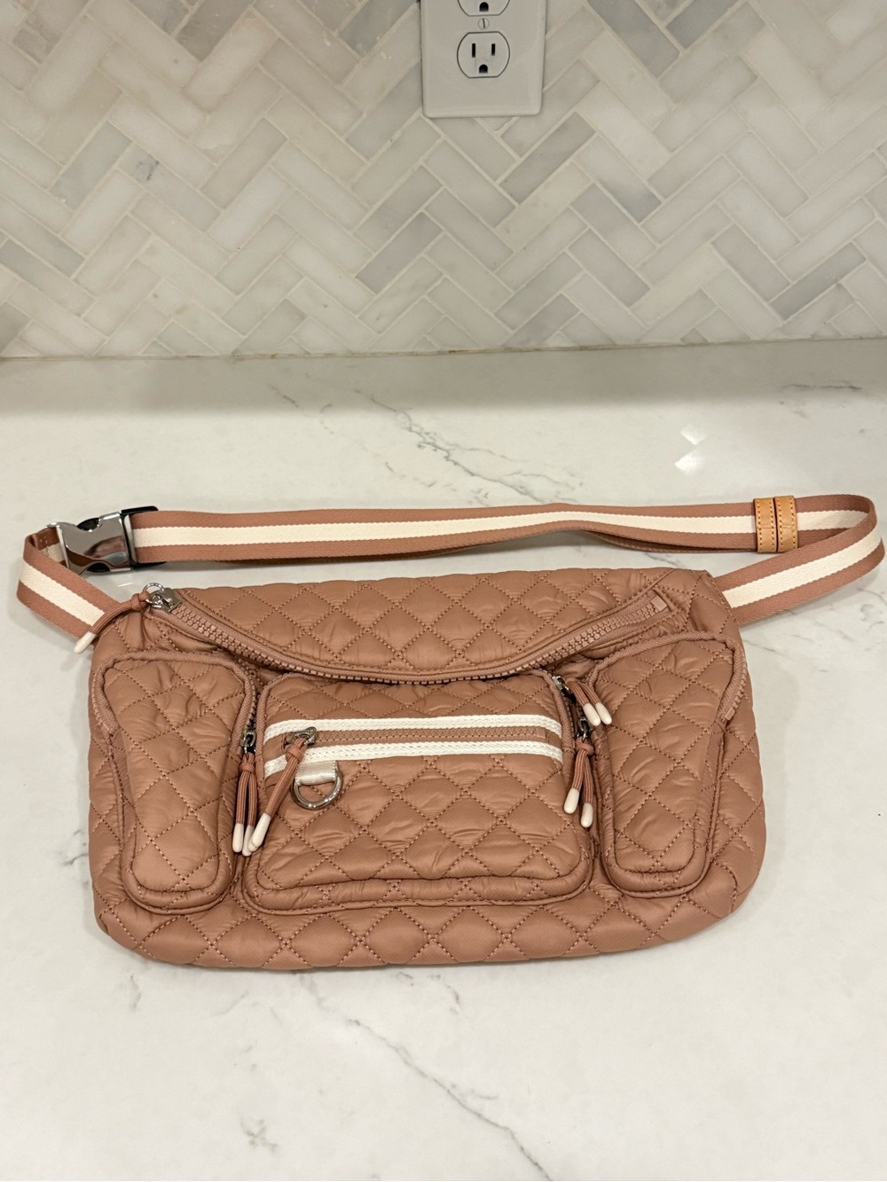 NWT MZ Wallace XL Metro Sling in Dusty Rose